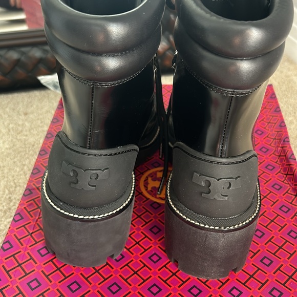 Tory Burch lug sole hiker boots - Picture 7 of 10